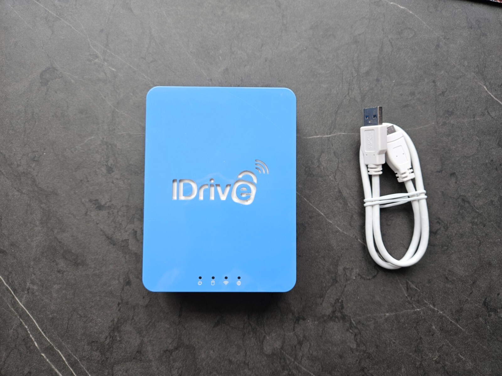 IDrive One 1TB - Portable Travel NAS - Ethernet, Wi-Fi, or USB (as an external)
