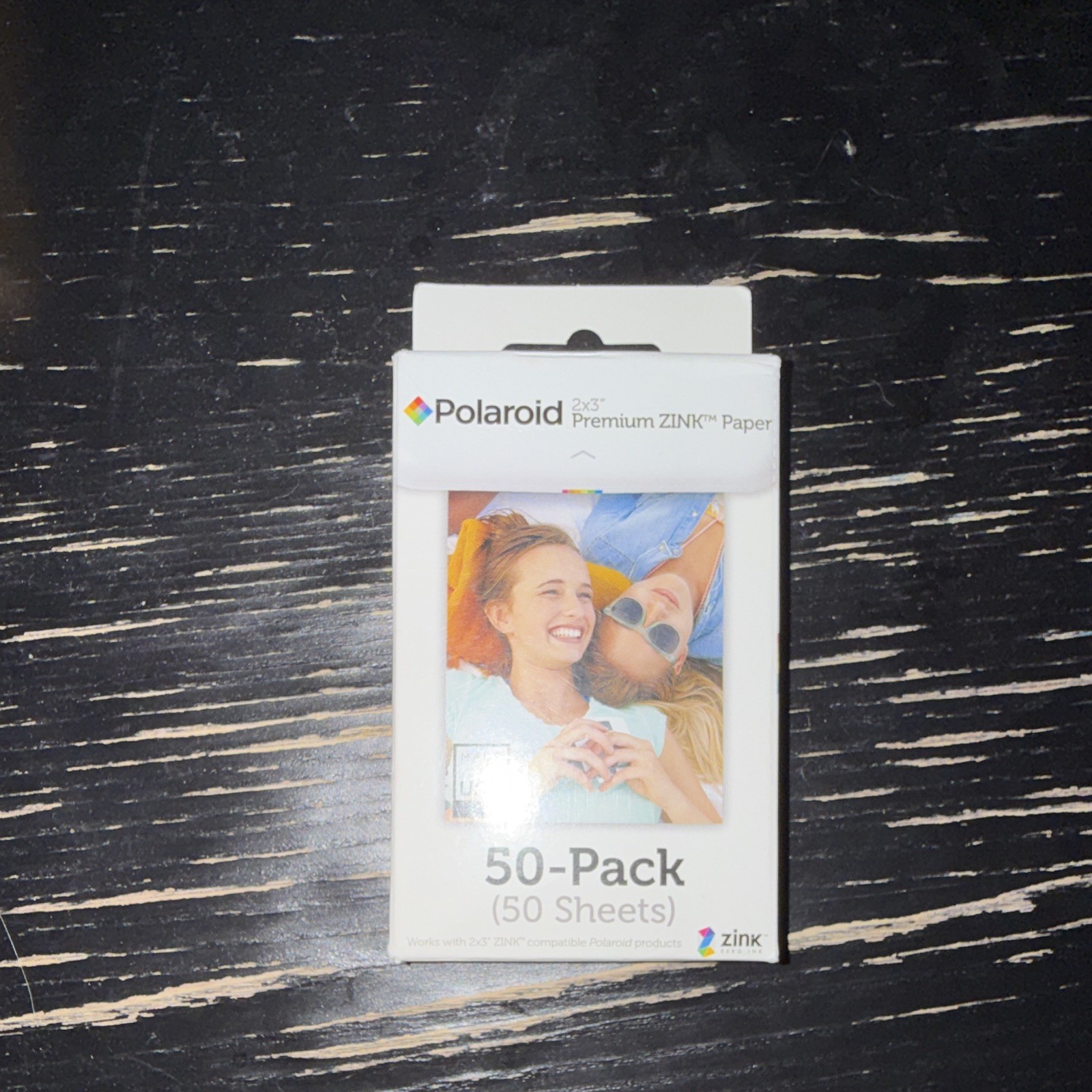 Polaroid Premium ZINK Zero Ink Photo Paper 2x3 Glossy 50 Sheets POLZ2X350