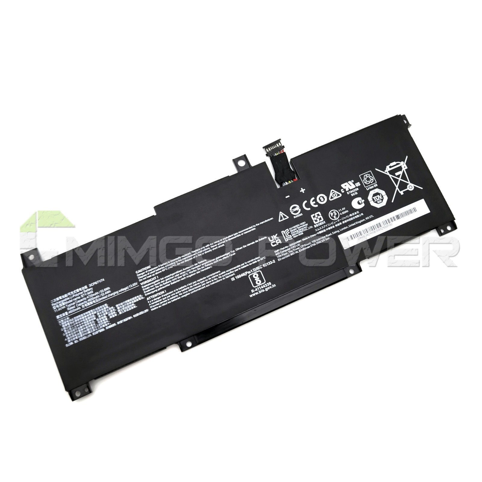 New Genuine BTY-M49 Battery for Msi Prestige 14 A10M A10SC A10RAS A11SC A11SCX