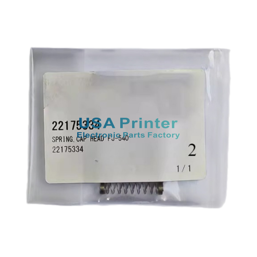 2PC 22175334 Roland LEF-20 LEC-330 RS-640 XC-540 DX4 SPRING,CAP HEAD FJ-540