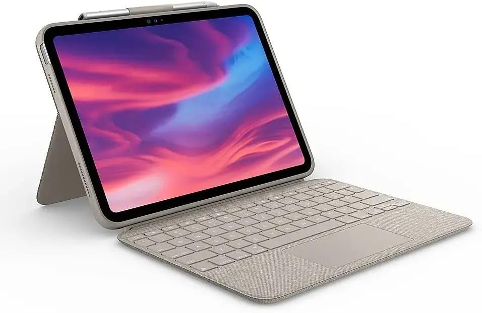 Logitech Combo Touch for iPad (10th Gen) - Backlit Keyboard & Trackpad Case