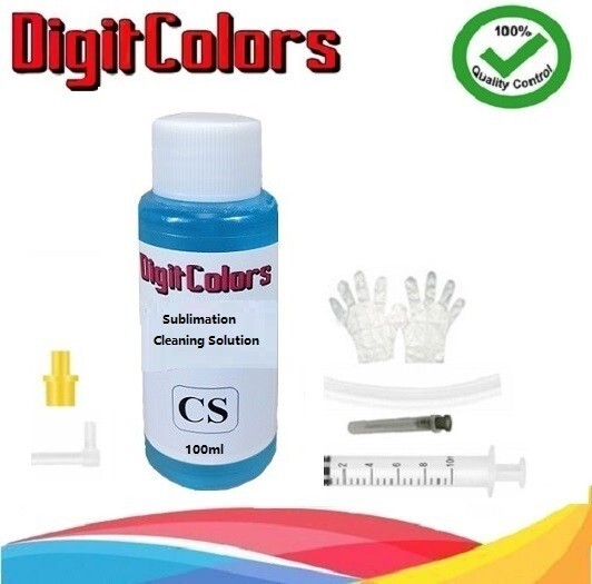DC Sublimation Cleaning Solution Printhead Unblock Cleaning kits for Piezo head