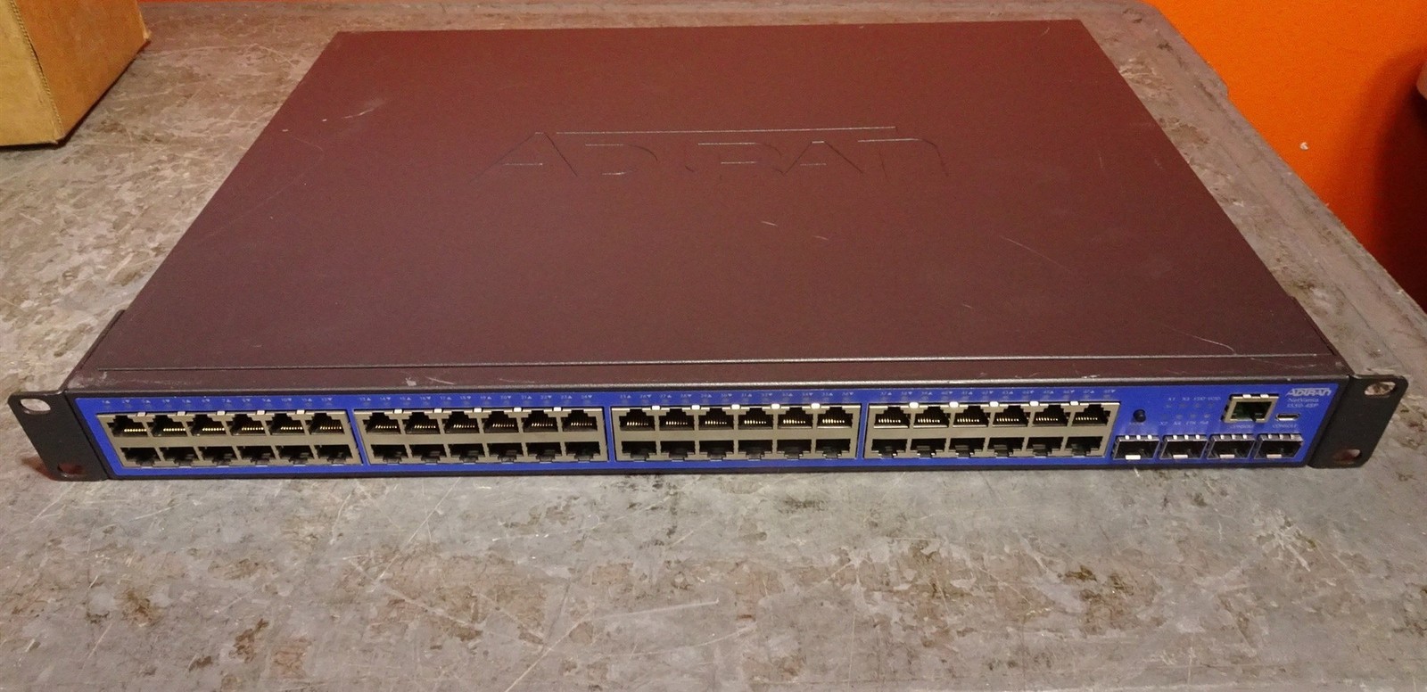 Adtran 17101548PF1 NetVanta 1550-48P 48-Port Ethernet Switch No File System 