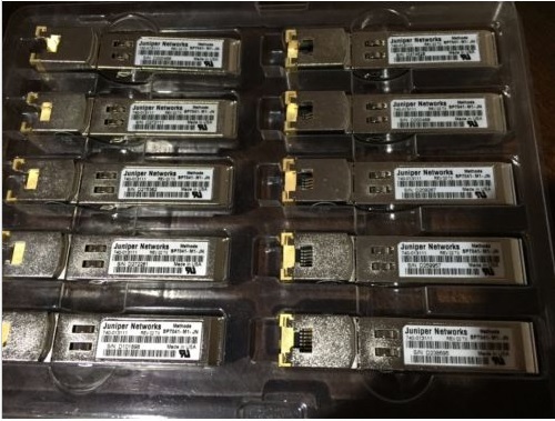 Juniper CTP-SFP-1GE-T JX-SFP-1GE-T SFP-TX RJ45 100m cables Cat 5/6 price each