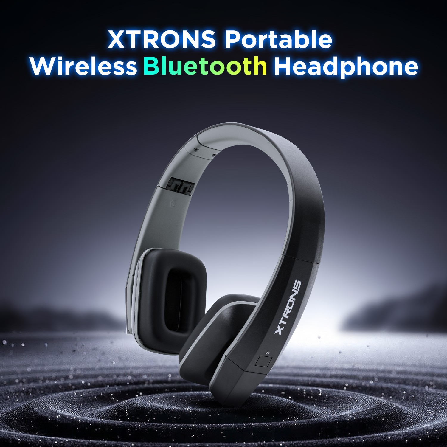 XTRONS Wireless Headphones for Car DVD Rear Seat Entertainment Bluetooth 5.3 Mic