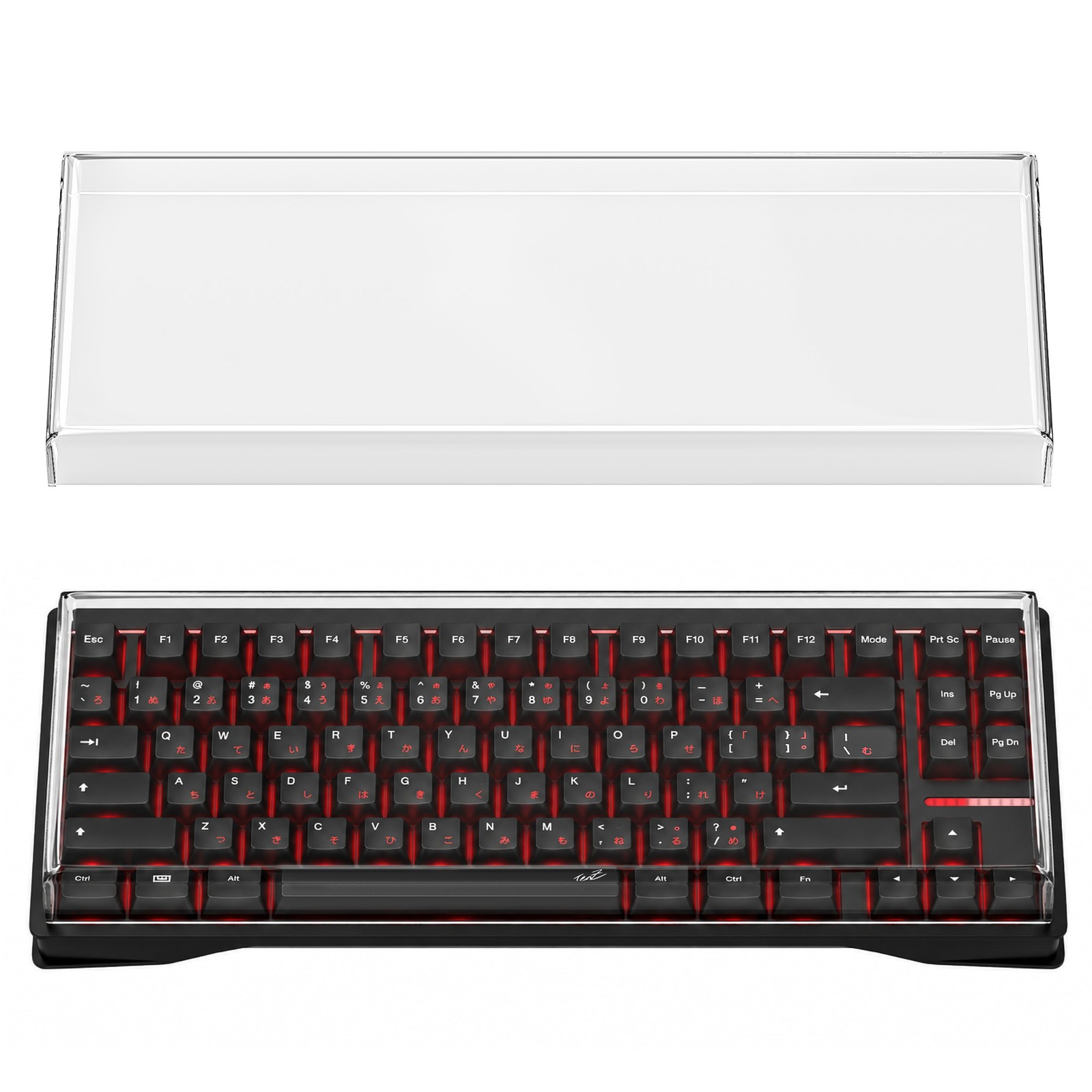 Geekria Keyboard Dust Cover for Wooting 80HE, EPOMAKER RT85 / G84 HE / TH85