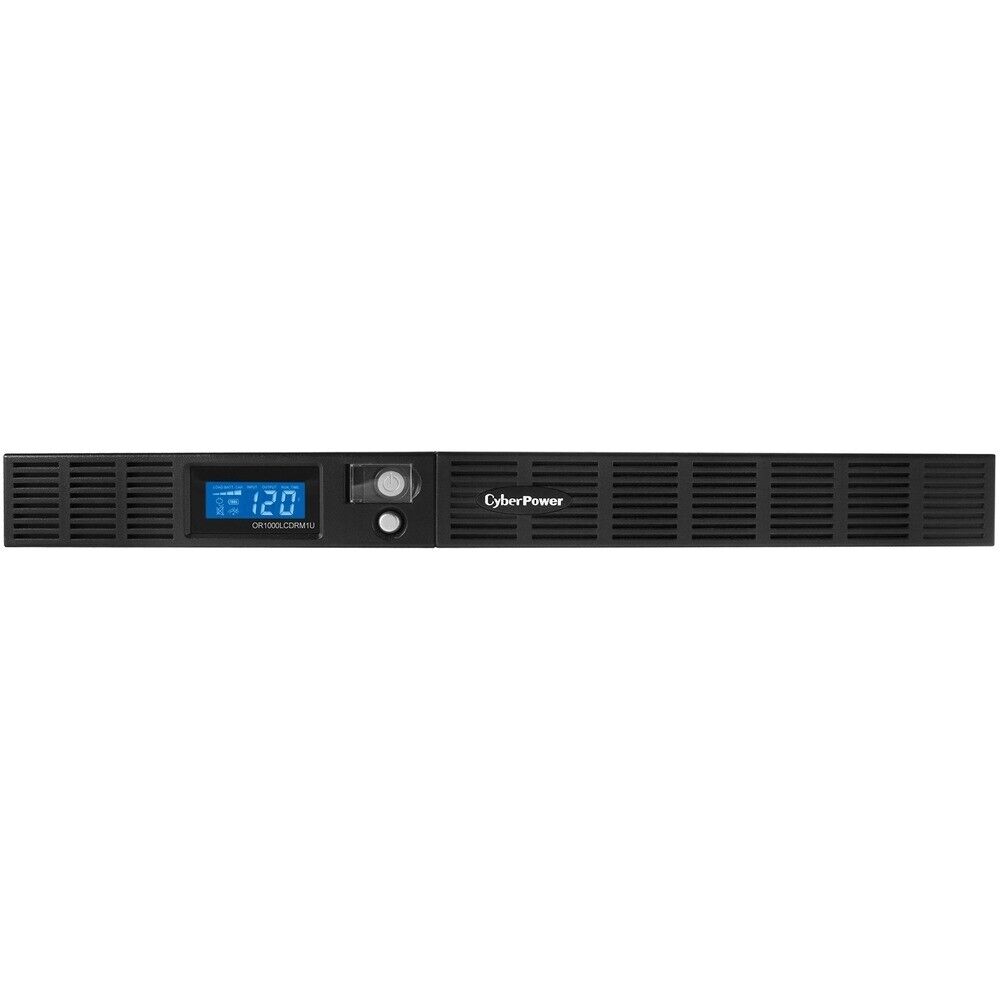 1U Rackmount UPS with 1000VA/600W & 6 Outlets