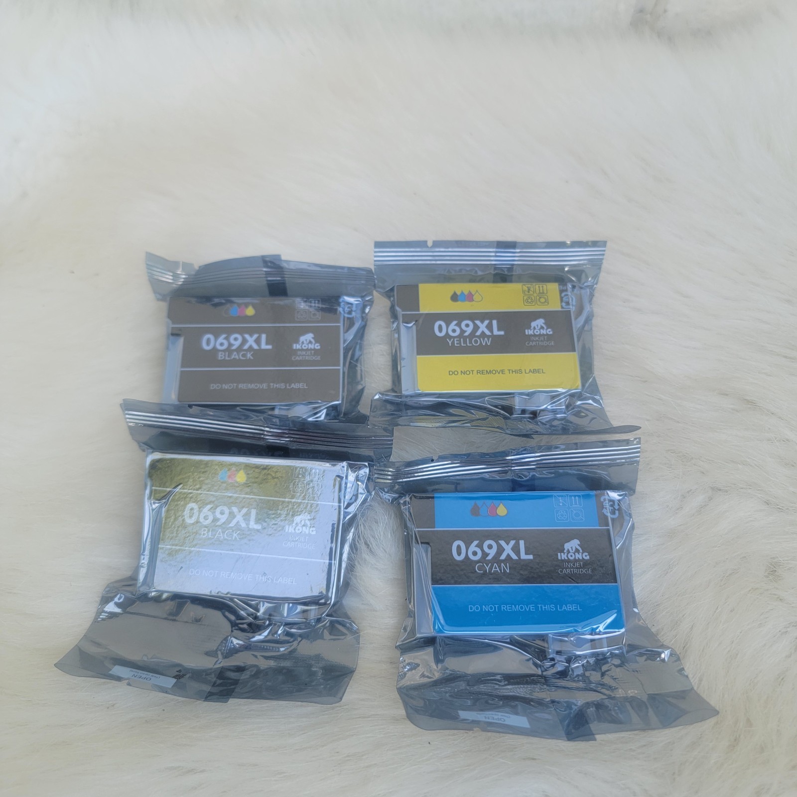 set of 4 IKONG XL ink cartridges