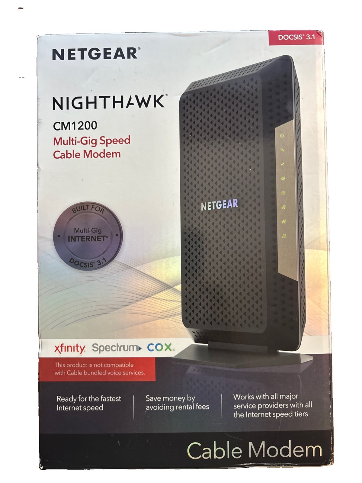 NETGEAR CM2000 Nighthawk DOCSIS 3.1 Cable Modem