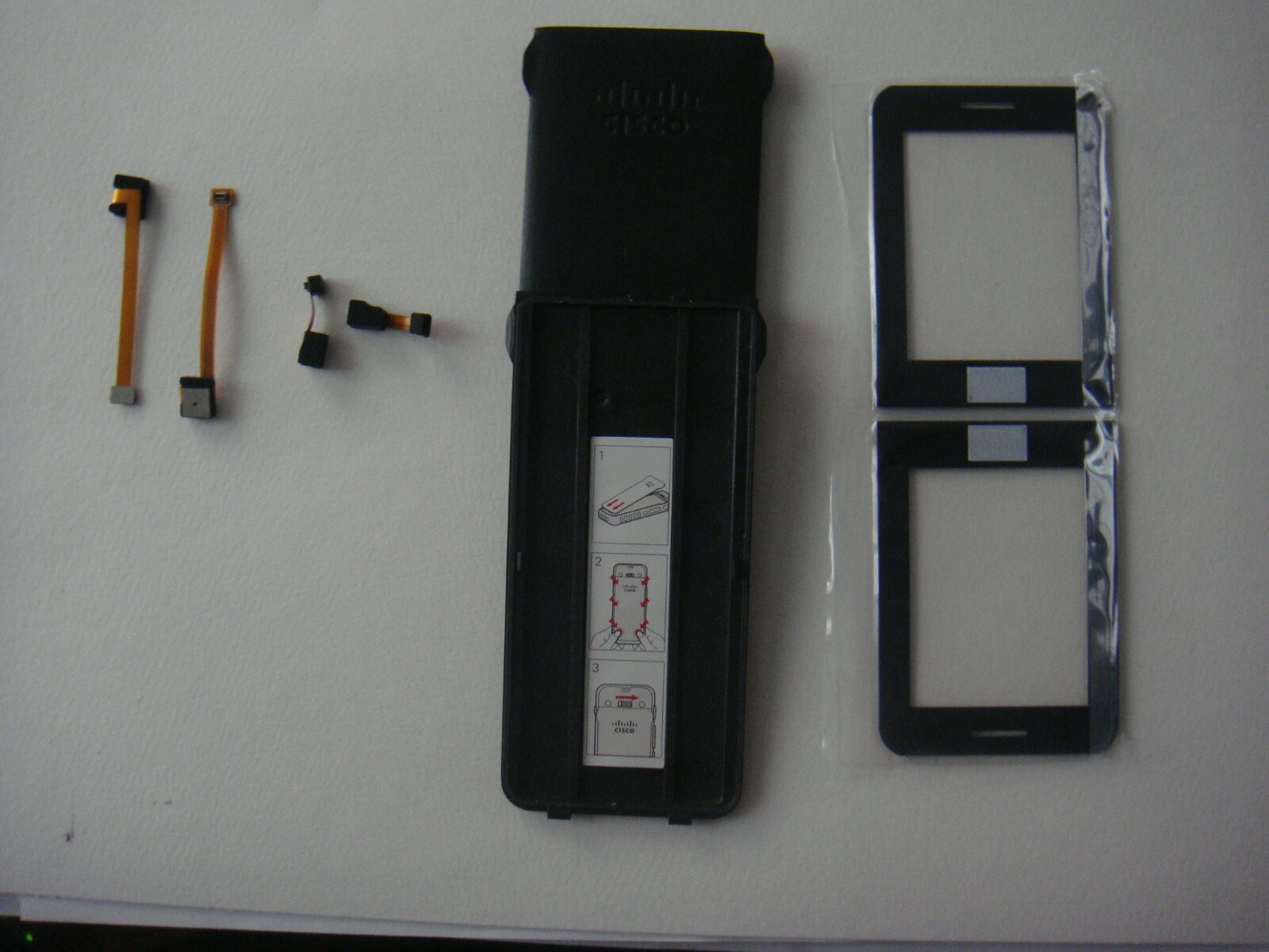 CISCO CP-8821-K9 BACKCOVER, MICS & SCREEN REPLACEMENTS ***(LOT OF 2)