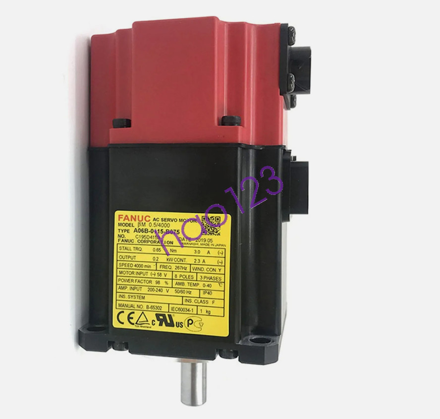 FANUC Servo Motor A06B-0115-B075 Brand Shipping By UPS/FedEx NEW