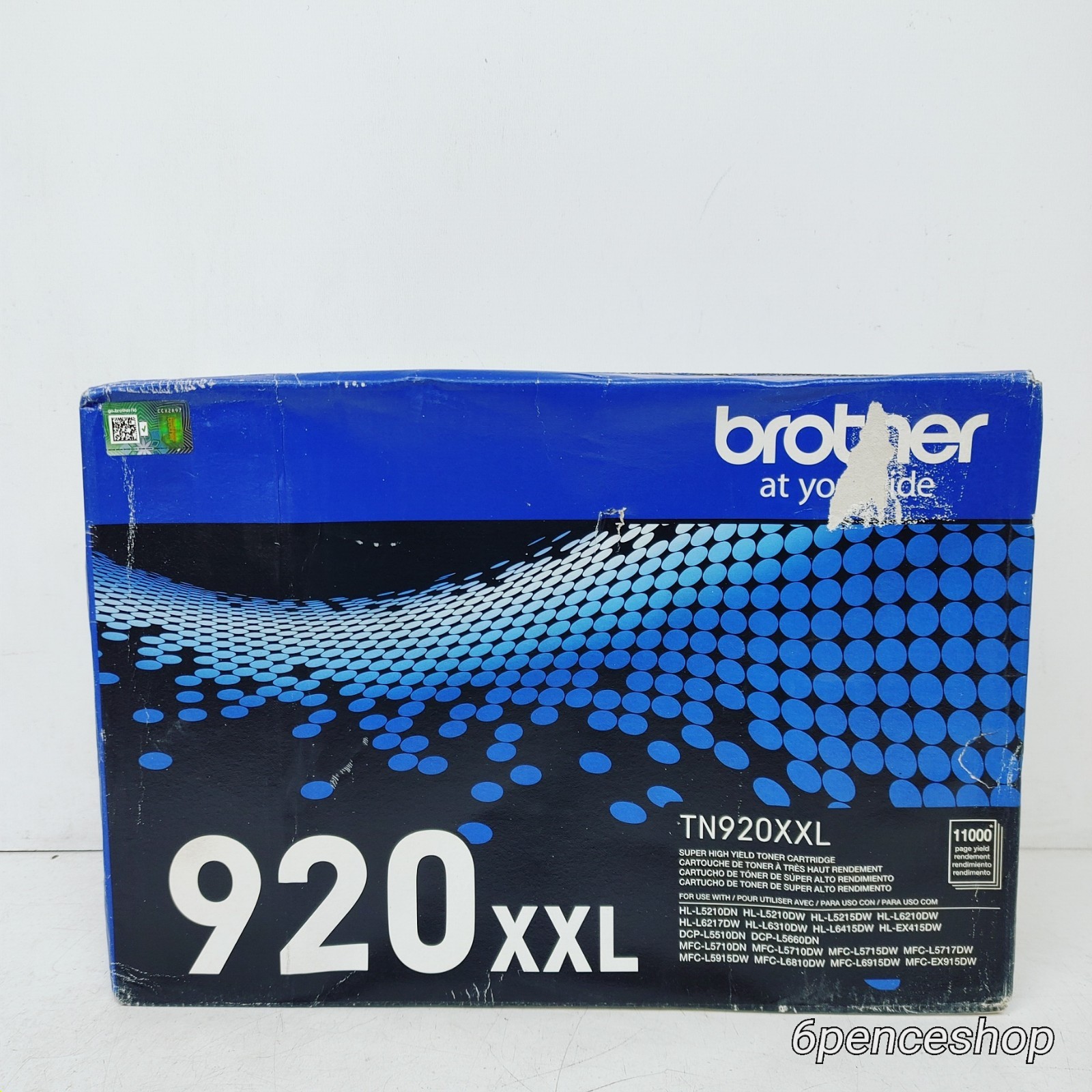 Deformed Box-Brother TN920XXL Black Toner Cartridge