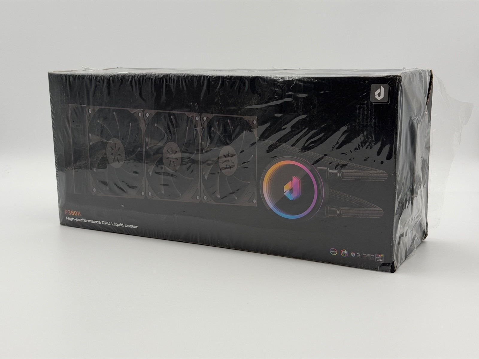 upHere Liquid CPU Cooler, P360K, PWM Fan, RGB Lights - NEW SEALED - Damaged Box
