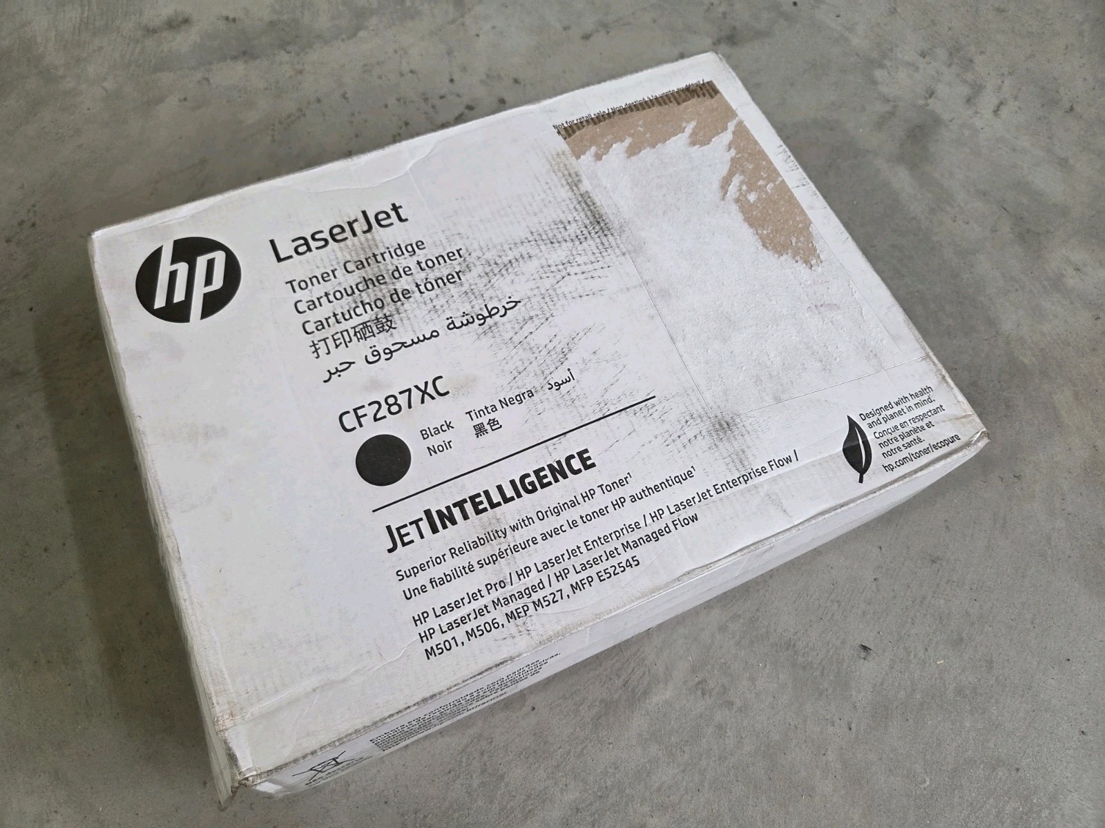 HP CF287XC Black Toner 87X For LaserJet Enterprise M506/MFP M527 Genuine 