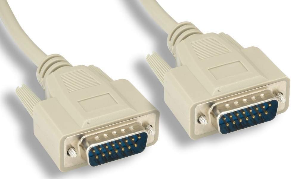 DB15 Cable Male to Male 10FT DA15