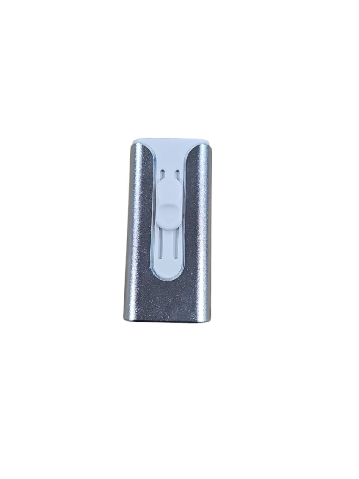 Topesel U15-128 128GB 3-In-1 Metal USB 3.0 Flash Drive for iPhone, Silver OPEN B
