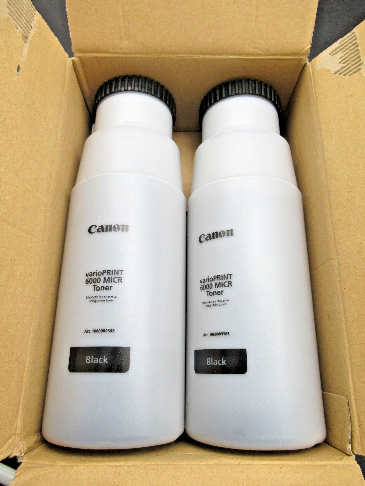 2 Pack OEM Canon 1060089368 varioPRINT 6000 MICR *NEW*