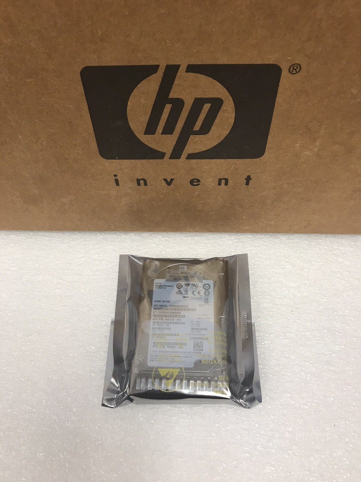 HP EH0450JEDHD / 759202-002 450GB 15K 12G 2.5" SAS SC HARD DRIVE 1MH200-035
