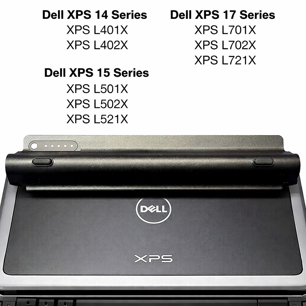 HAIYUNWU 90Wh R795X Laptop Battery Compatible with Dell XPS 17 15 14 L701X L7