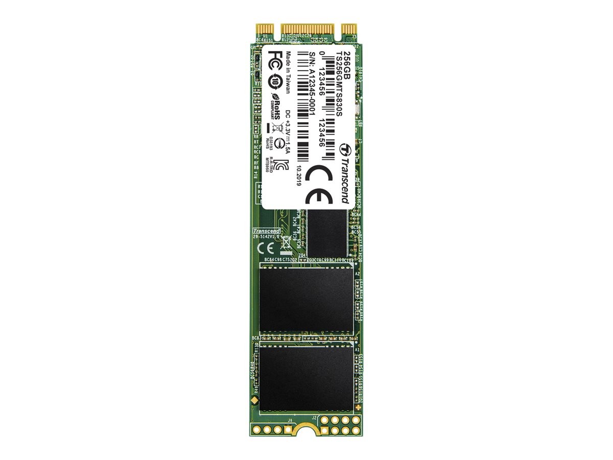 Transcend MTS830S SSD 256 GB internal M.2 2280 SATA 6Gb/s TS256GMTS830S