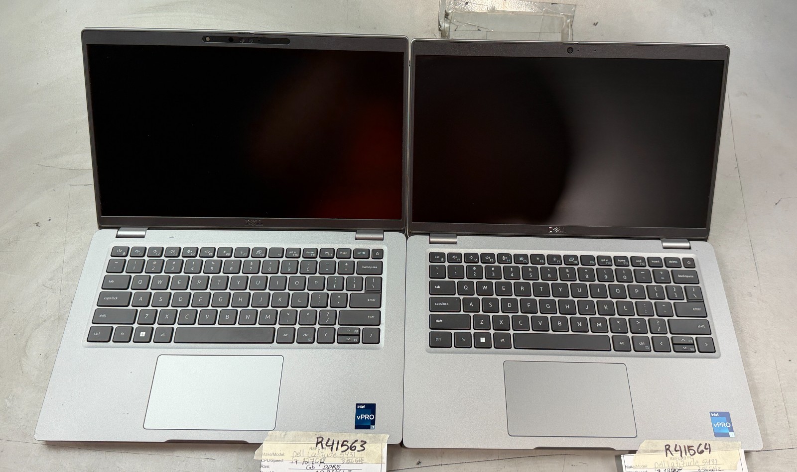 (Lot of 2) Dell Latitude 5431 i7-1270P / 0GB RAM / NO SSD -RL6700