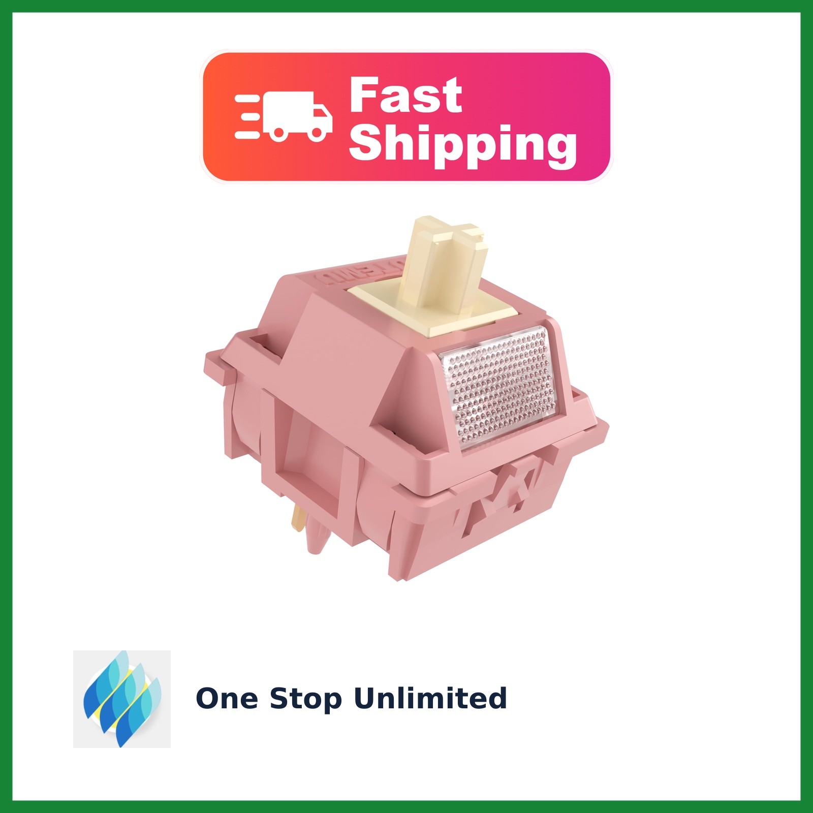 Zjmehty 90 Pcs Red Bean Outemu Linear Switches