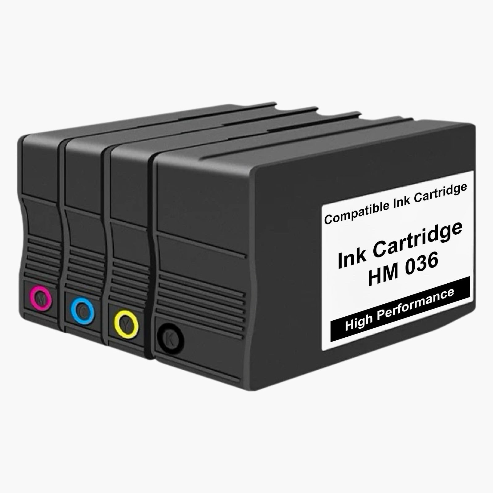 HIRMOD Compatible For HP 936e HM 036 Inkjet Ink Cartridges BK C M Y Set