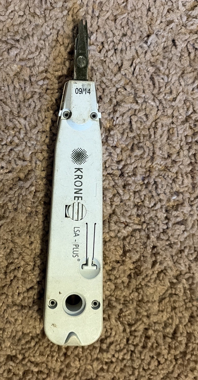 Krone LSA-Plus Insertation Tool with Sensor Pre-Owned