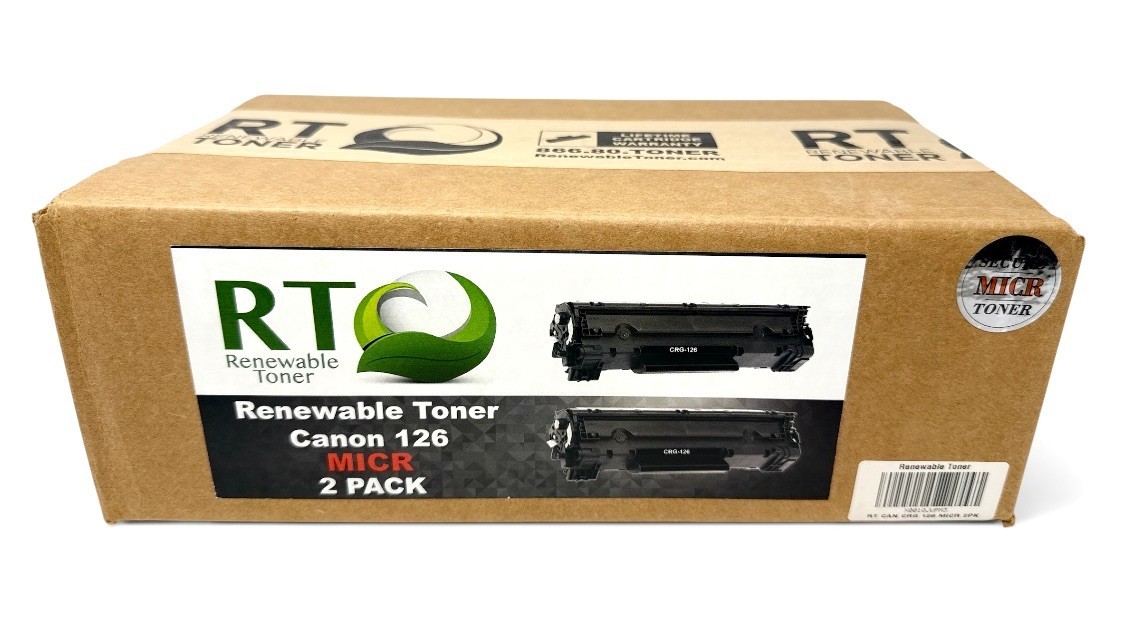 Canon 126 Two Pack MICR Toner