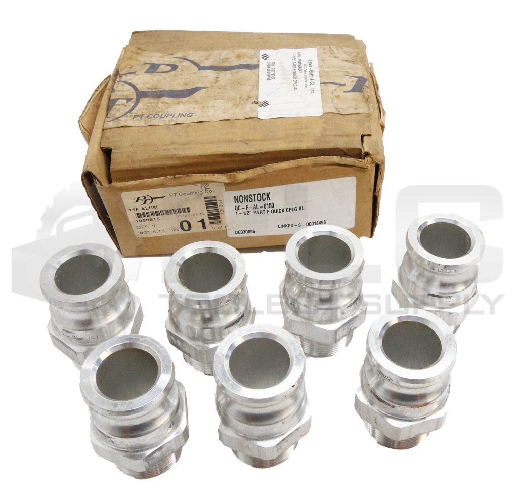 NEW BOX OF 7 PT COUPLING 15F COUPLING 1-1/2" *READ*