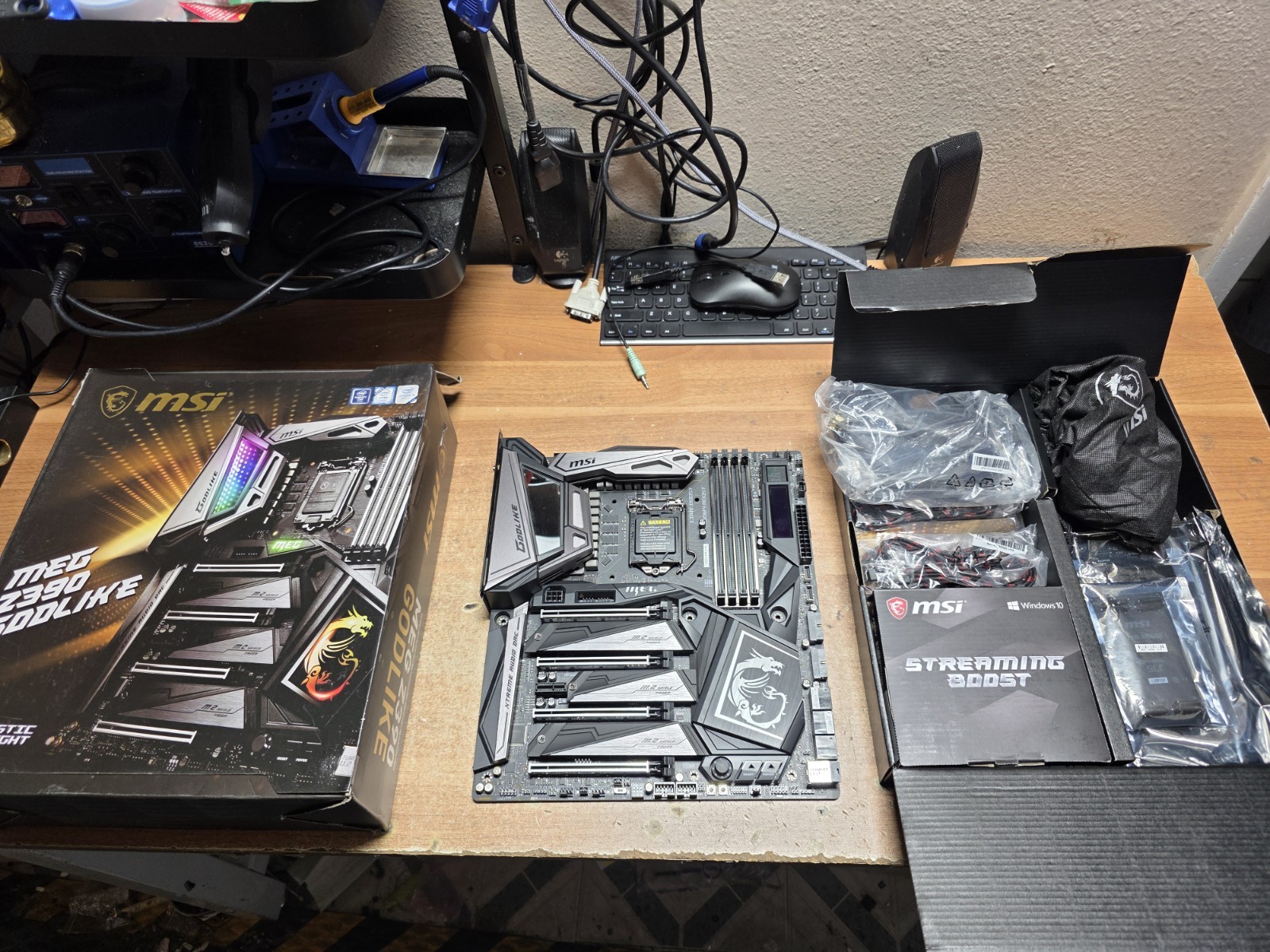 MSI MEG Z390 GODLIKE Intel LGA1151 E-ATX Motherboard 