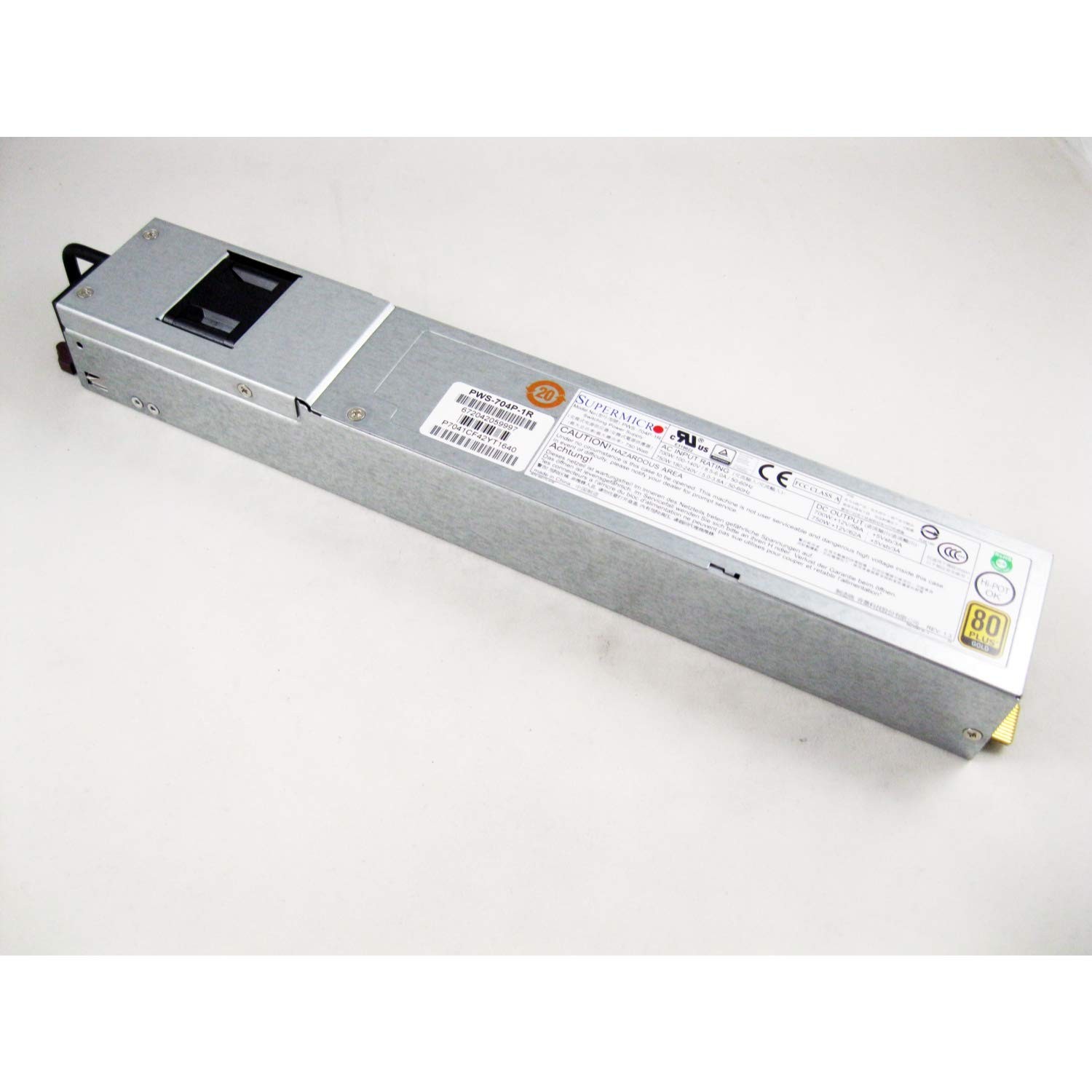 Super Micro Supermicro PWS-704P-1R 700W 1U Redundant Power Supply PWS Module