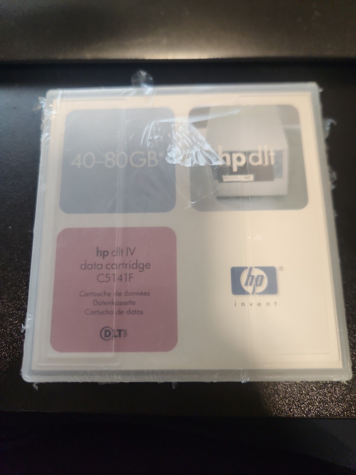 NEW HP C5141F DLT IV Data Tape Cartridge C5141-85701 80GB