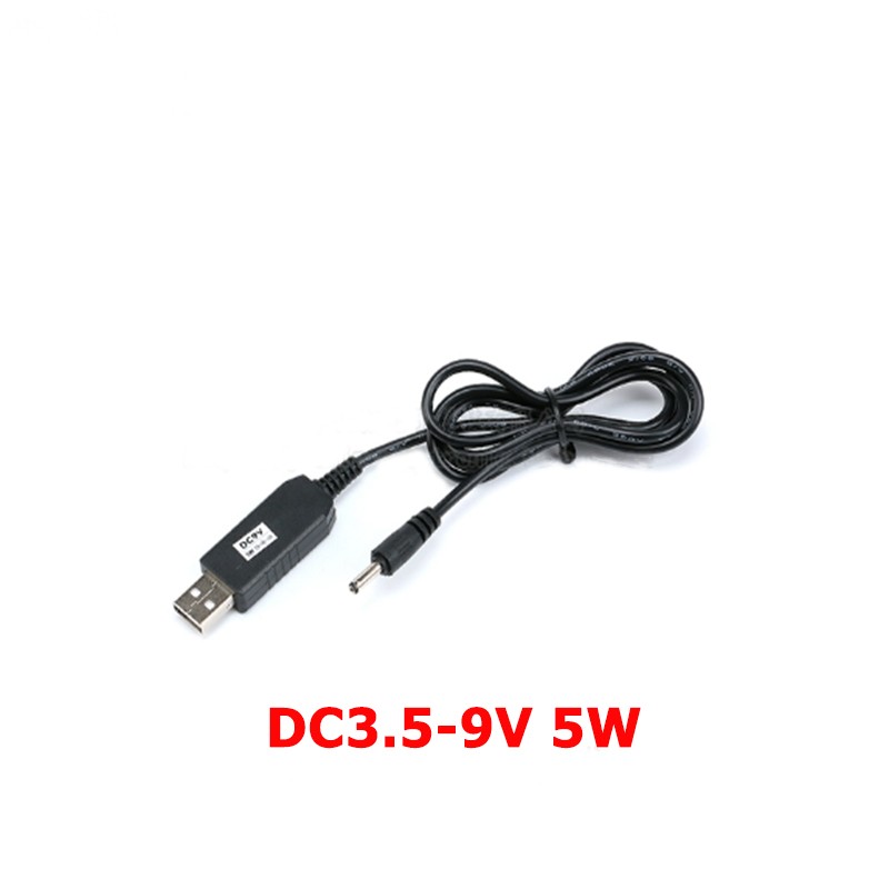 DC5V 9V 12V USB Charging Power Charger Cable Lead Wire Plug 5.5*2.1mm 3.5*1.35mm