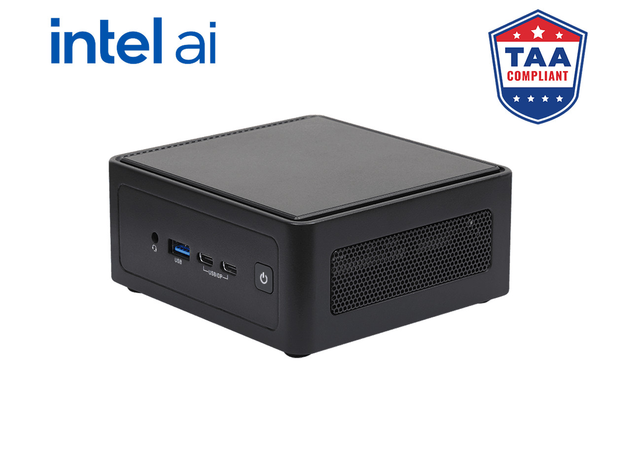ASRock Industrial NUC BOX-358H AI Mini PC, Intel Core Ultra Processor (Series 3)