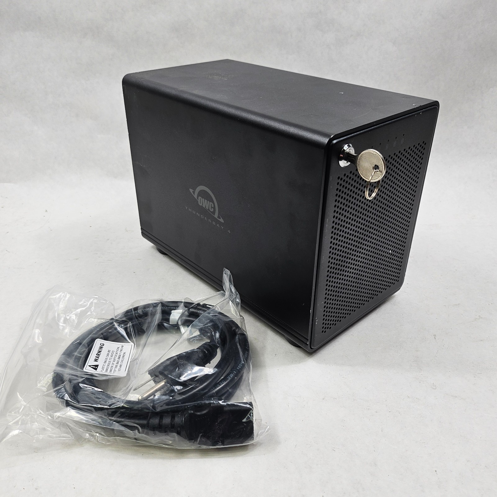 OWC ThunderBay 4 Thunderbolt 2 4-Bay Drive Enclosure Black Removable Storage