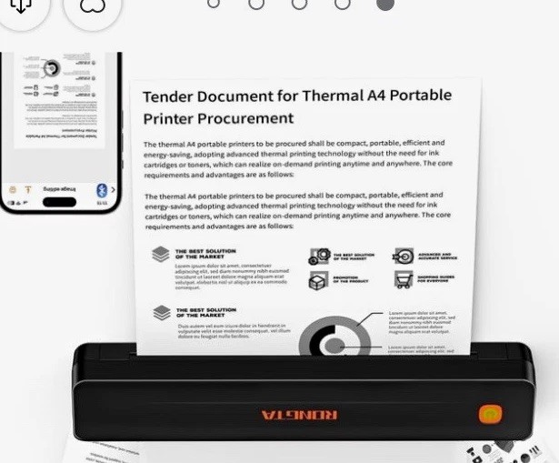 RONGTA F11A portable thermal printer 