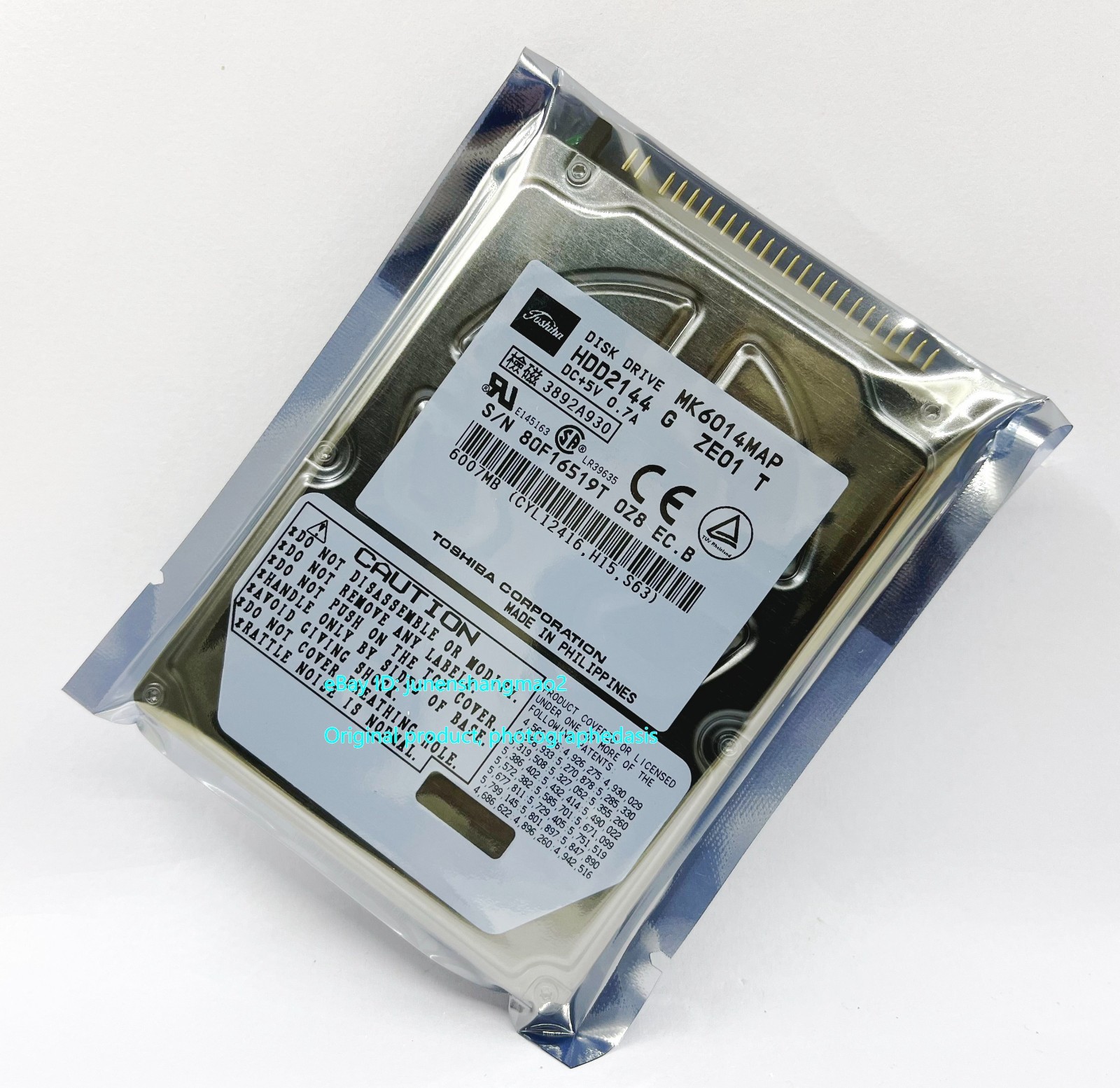 Toshiba 6007MB MK6014MAP  IDE 2.5-inch Industrial control computer dedicated HDD