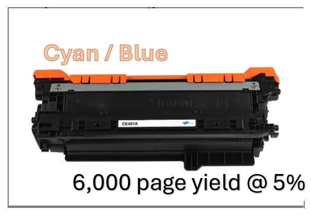 CE400X  For HP LaserJet M570 M551n M551dn M575dn Color Toner Cartridge