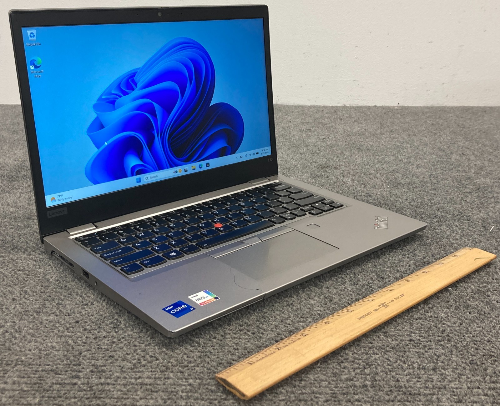 Lenovo ThinkPad L13 Gen 2 14" Touch Laptop i7-1165G7 16GB RAM 256GB NVMe, As Is