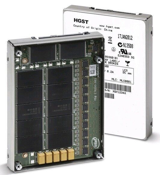 HGST HUSSL4010BSS600 0B27395 Ultrastar 100Gb SAS-6.0Gbps SLC NAND 2.5-Inch SSD