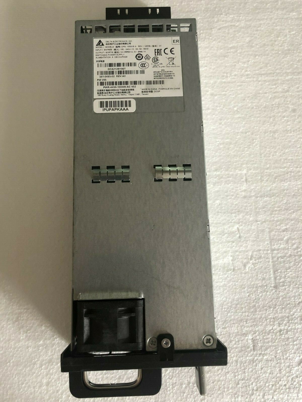 Genuine Cisco PWR-4450-1000W-AC 1000W AC Power Supply = PWR-4450-POE-AC Tested