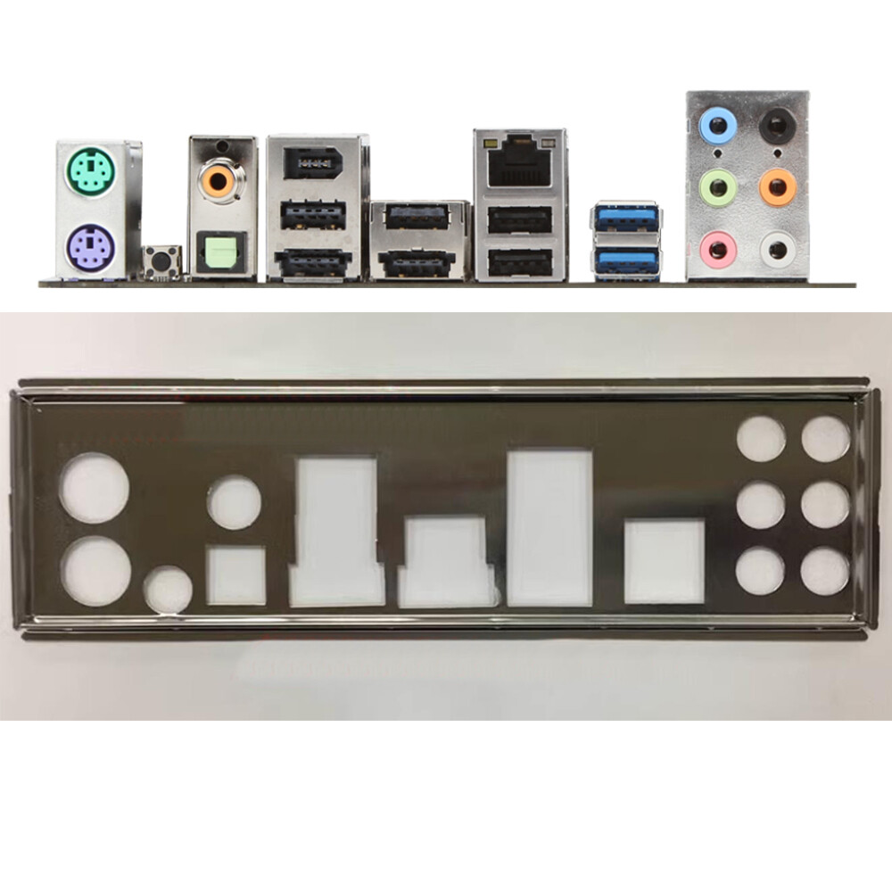 For MSI 990FXA-GD80 Motherboard Backplate IO Shield I/O Shield OEM