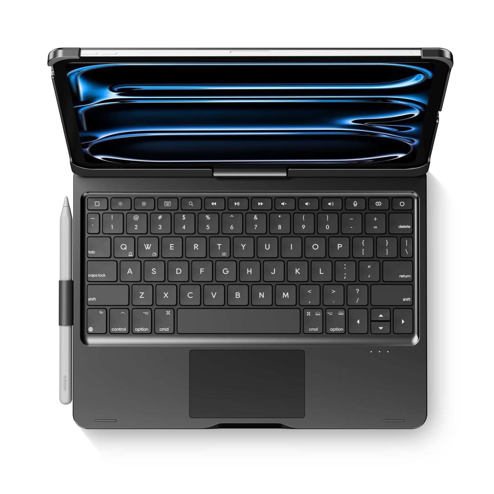 edaiser Swivel Keyboard Case for Apple iPad Pro 11 inch M5 2025 and M4 2024; 360