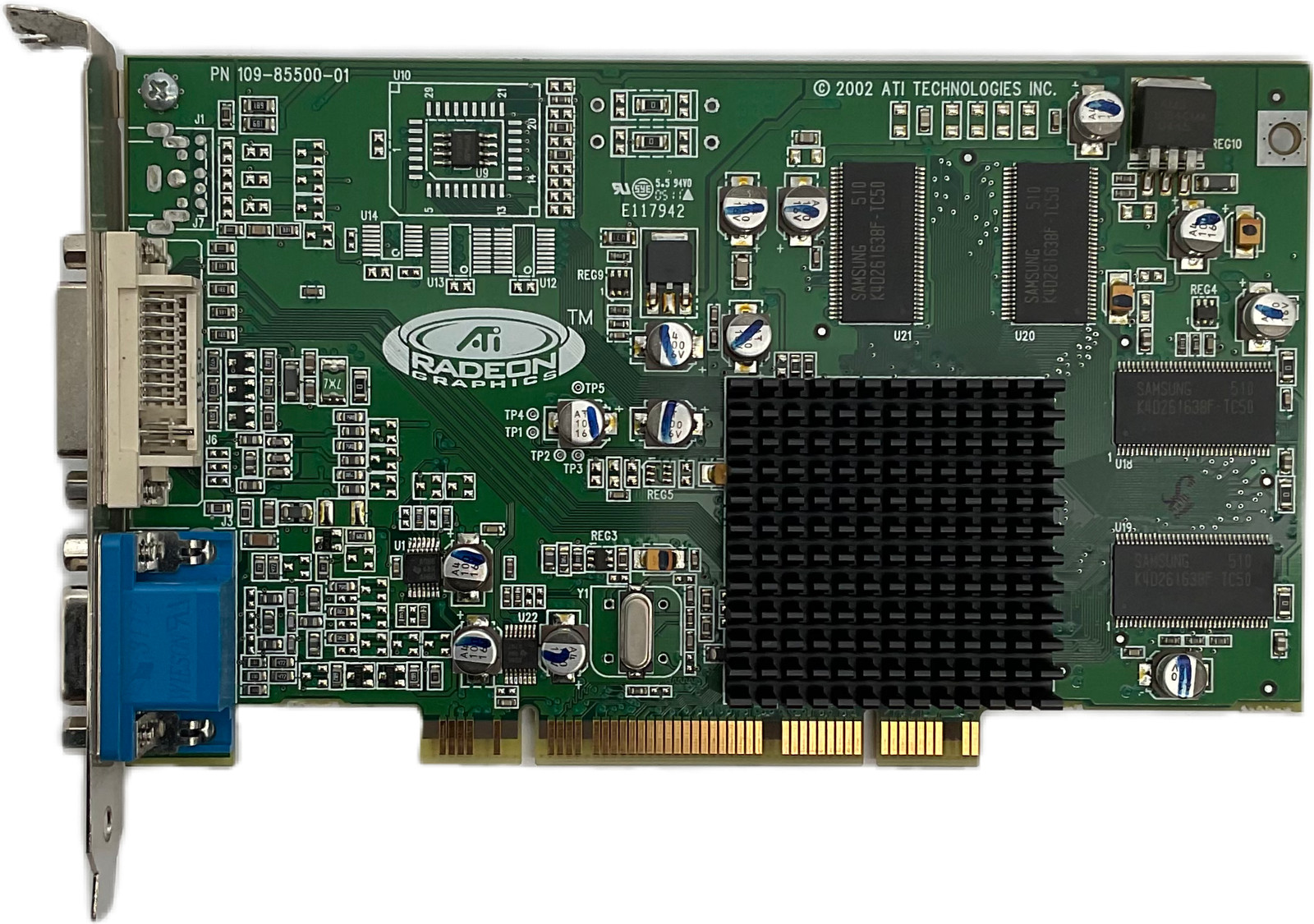 Sun XVR-100 64MB ATI Graphics Card X3770A PCI DVI VGA Multi Monitor