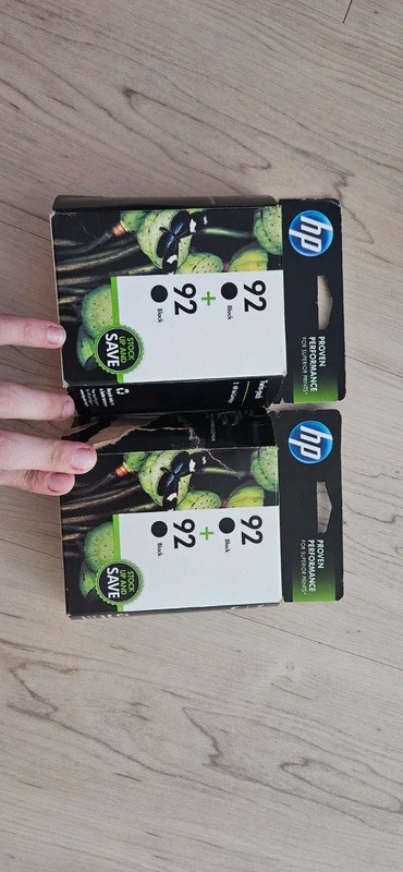HP 92 Black Ink Cartridge Twin Pack