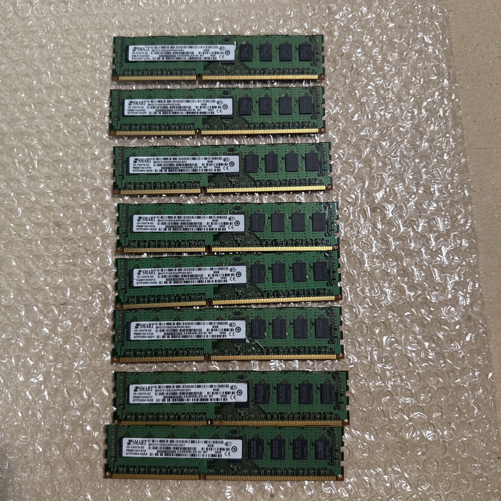 Lof Of 8 Cisco 15-13079-02 8Gb DDR3 Memory SH5721G823APHDCSD1