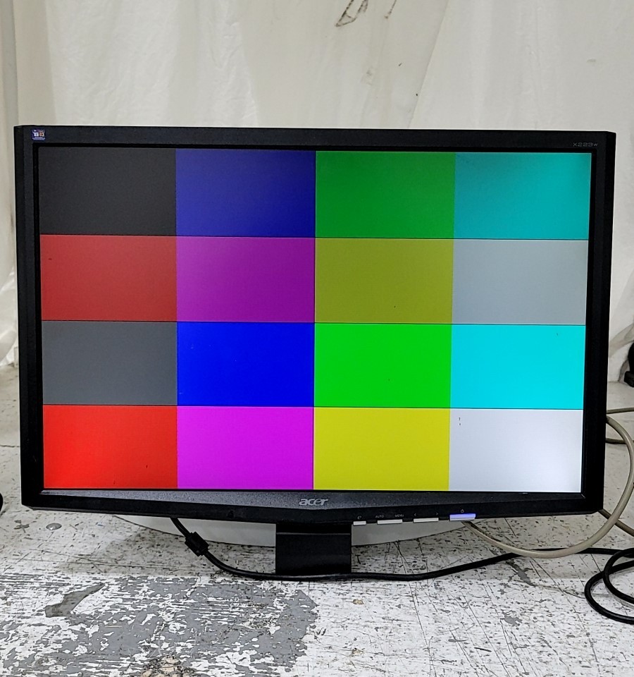 Acer X223W ET.EX3WP.D01 22" Widescreen LCD Monitor DVI VGA GRADE B