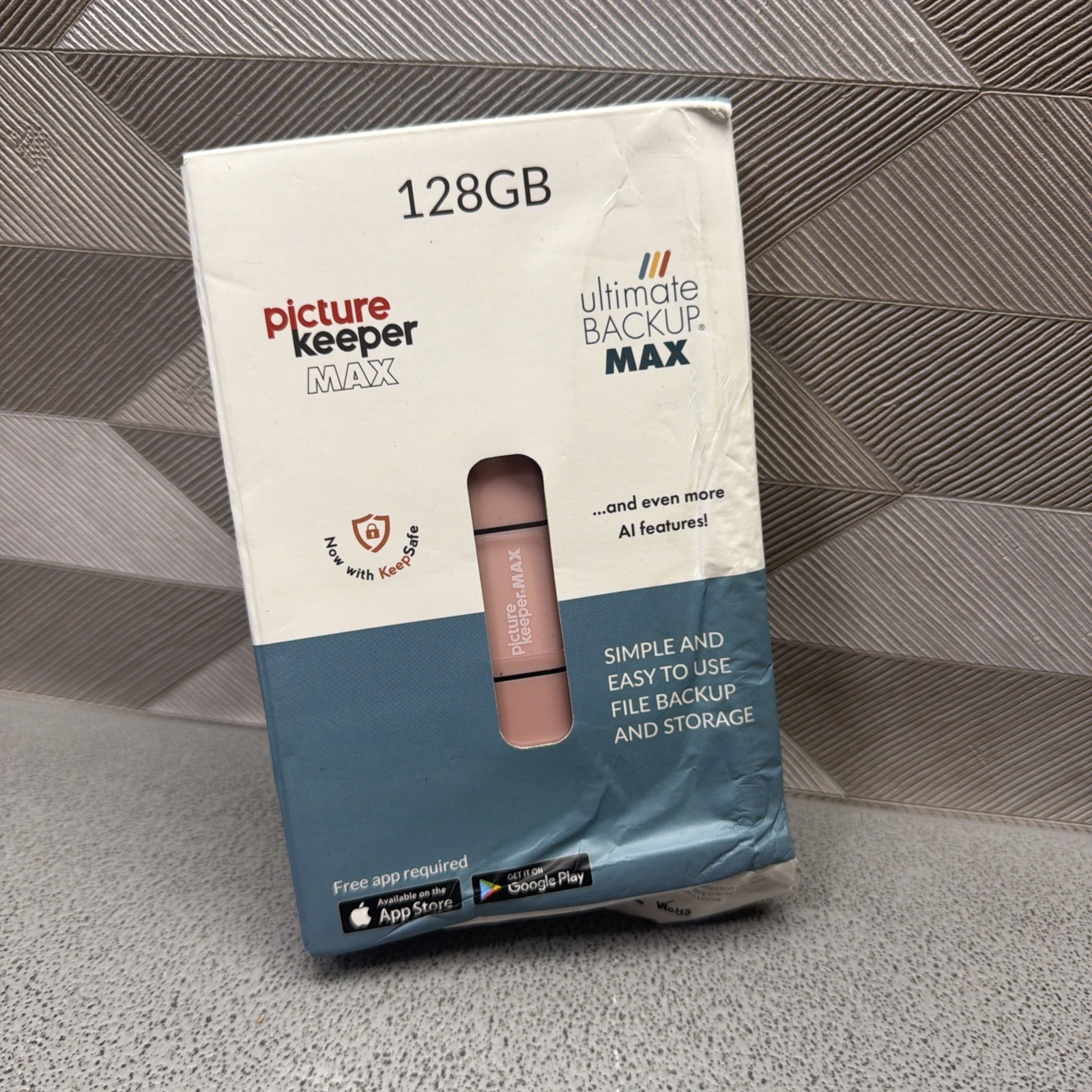 Picture Keeper MAX 128GB Pink Ultimate Backup Max  ( NEW OTHER )
