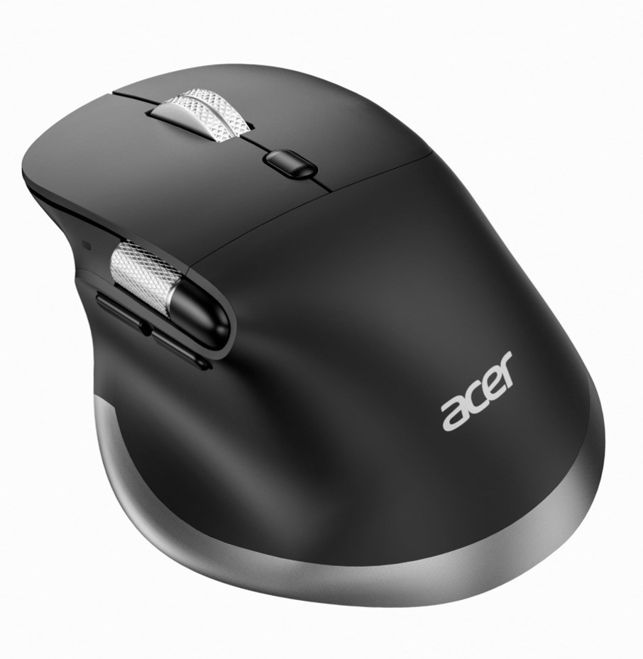Acer OMR272 Dual-Mode Wireless Mouse Bluetooth USB 4800 DPI Rechargeable New